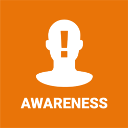 Safety step tiles - Awareness