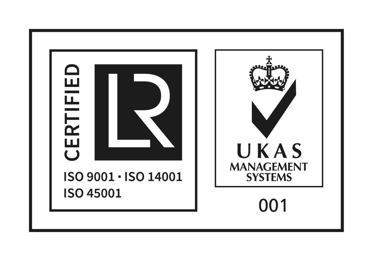Lloyds Register UKAS certification logo