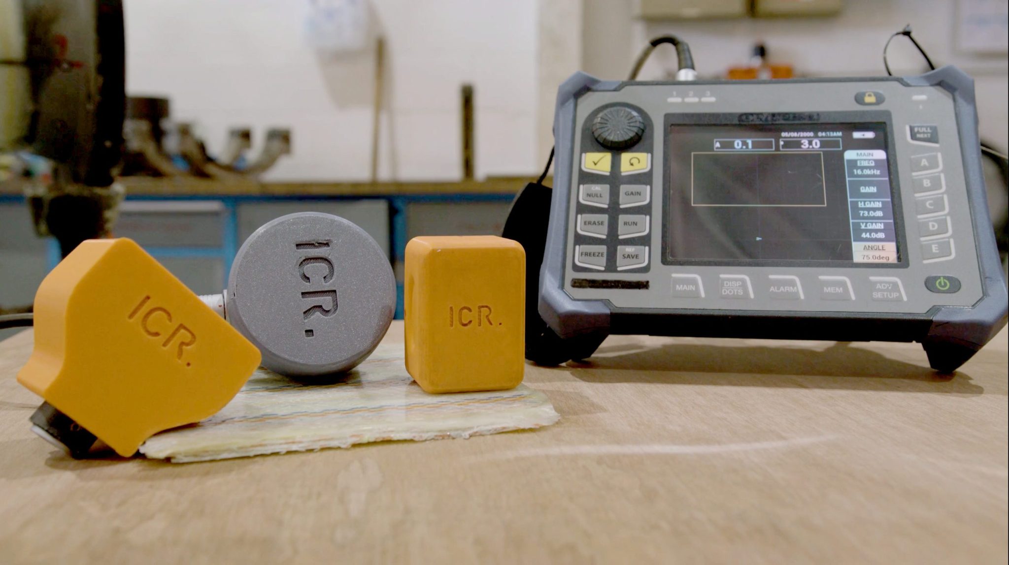 INSONO probes and portable VDU