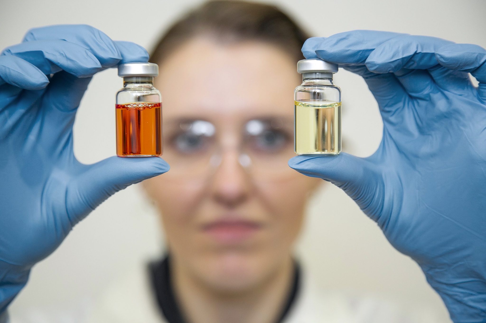 Integrity Monitoring Microbiology scientist compares samples