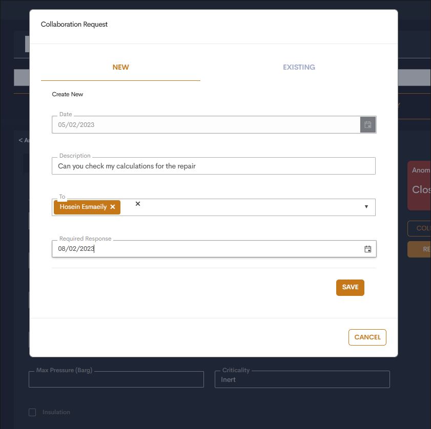 Collaboration screenshot