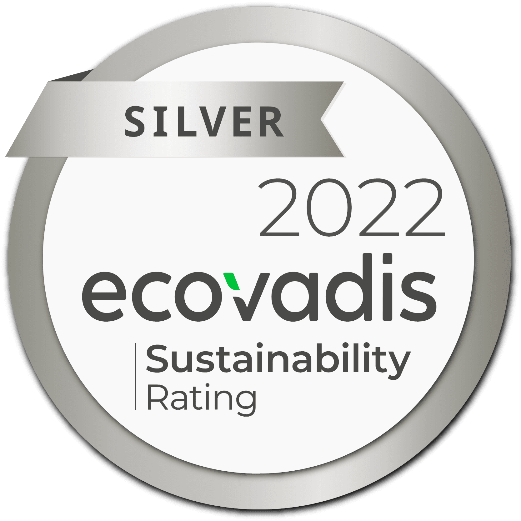Ecovadis Silver award 2022